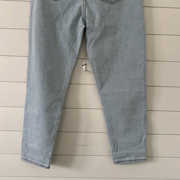 Princess Polly Size 8 Back  to Life Exposed Button Denim lean 100% Cotton - Picture 8 of 16